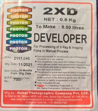 Rahul Photographic Company Pvt.Ltd Photon X-ray Developer - NET : 0.8 Kg | To Make : 9.00 litres