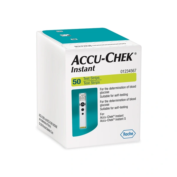 Accu-Chekยฎ Instant Test Strips โ Pack of 50 - 50 Strip