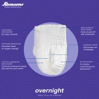 Romsons Dignity Overnight Pull Up Adult Diapers10 Pcs/Pack - Extra large