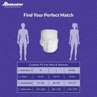 Romsons Dignity Overnight Pull Up Adult Diapers10 Pcs/Pack - Extra large