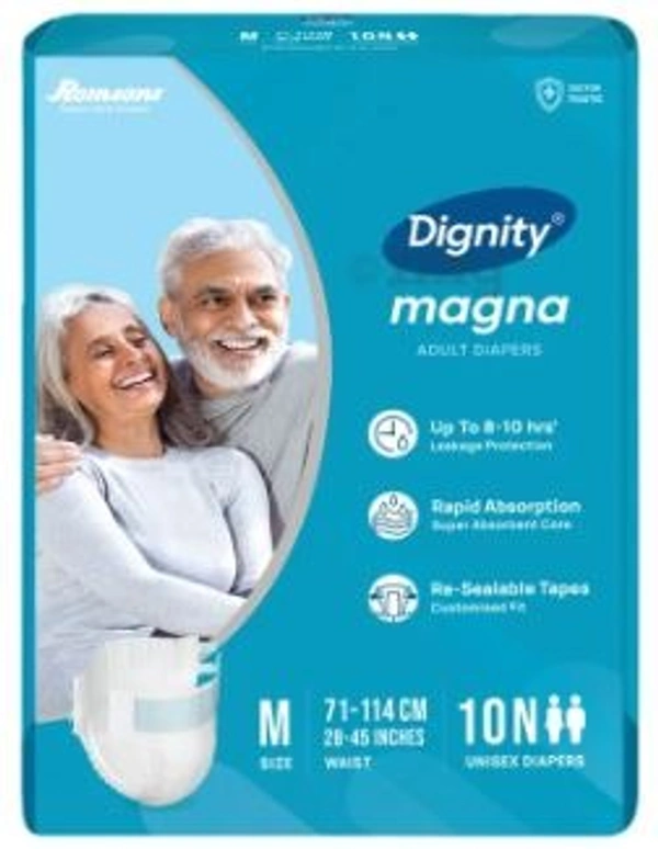 Dignity Magna Adult Unisex Diaper | Size Medium
