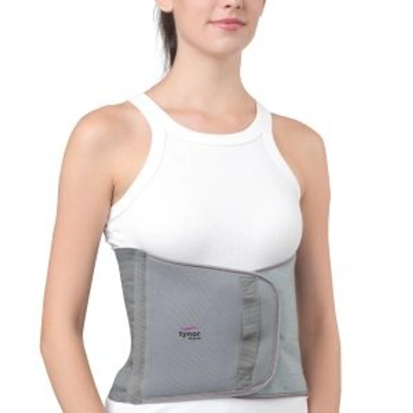 TYNOR ABDOMINAL SUPPORT 9âģ/23CM, GREY, 1 UNIT - M