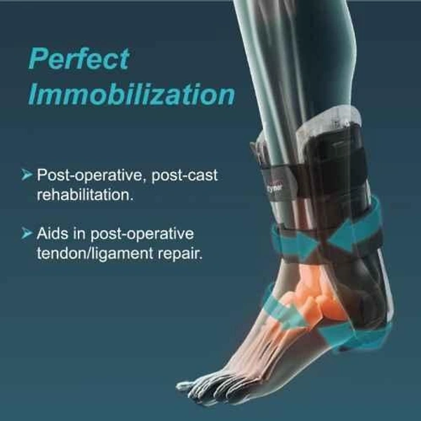 TYNOR AIR ANKLE SPLINT, BLACK, 1 UNIT - UNI