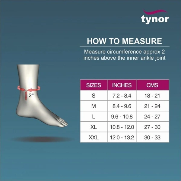 TYNOR ANKLET COMFEEL (PAIR), GREY, 1 UNIT - S