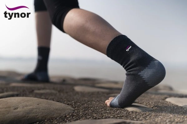 TYNOR ANKLET COMFEEL (PAIR), GREY, 1 UNIT - S