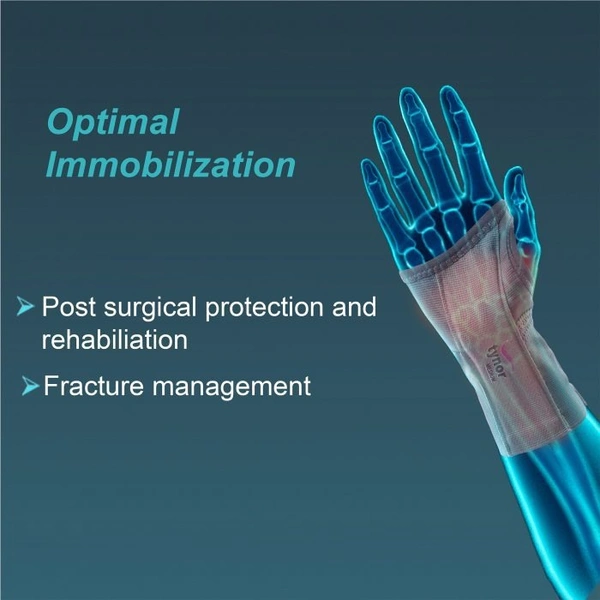 TYNOR ELASTIC WRIST SPLINT, GREY, 1 UNIT - LEFT, M