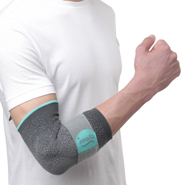 TYNOR ELBOW SUPPORT URBANE, GREY, 1 UNIT - XXL