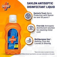 Savlon Antiseptic Disinfectant Liquid, - 1000 ml