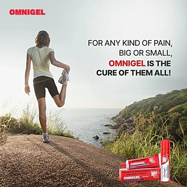 Omnigel Omnigel For Fast Relief From Pain, Sprain & Strain - 75 g