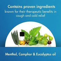 Vicks Vaporub Balm with Menthol, Camphor & Eucalyptus Oil | Relieves 6 Symptoms of Cough & Cold | Goodness of Ayurveda - 50 ml