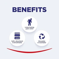 Hansaplast Soft Cotton Pain Relief Crepe Bandage Pack of 1 - 6cm x 4m