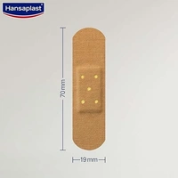 Hansaplast Antiseptic Regular Bandage for Cuts & Wounds,100 strips - 100 strips