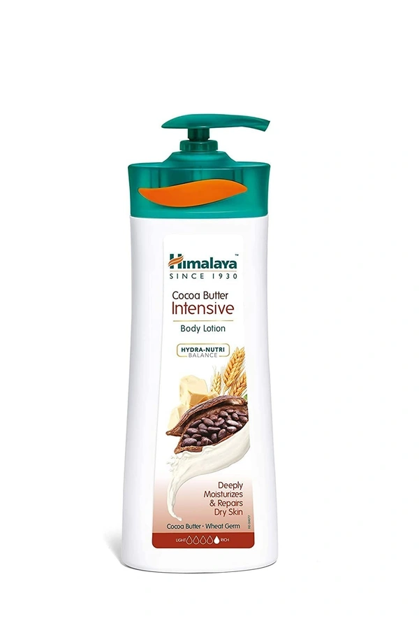 Himalaya Herbals Intensive Body Lotion, Cocoa Butter, 400ml - 400ml