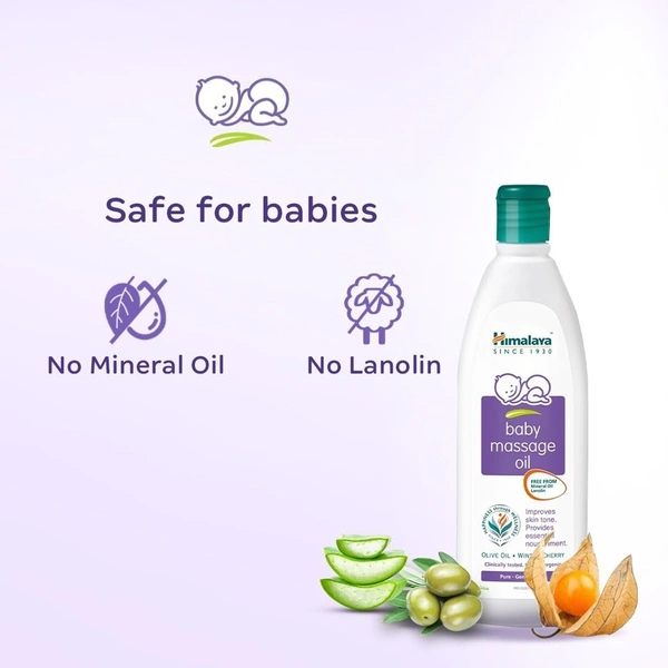 Himalaya Himalaya Baby Massage Oil (200ml) - 200Ml