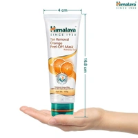 Himalaya Herbals Tan Removal Orange Peel-off Mask, 100g - 100g