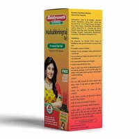 Baidyanath Asli Ayurved Maha Bhringraj Hair Oil - 200 ml | Mahabhringraj Tel | 100% Ayurvedic Oil with Free Hair Root Comb - 200 ml