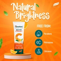 Himalaya Himalaya Brightening Vitamin C Orange Face Wash | Brightening Face Cleanser | Remove Dull Skin | 100ml - 100ml