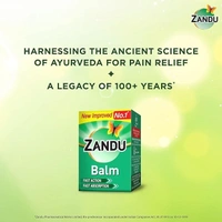 Zandu Balm | Effective relief from Headache, Body Pain, Sprain and Cold | No. 1 Ayurvedic Balm for Quick Pain Relief - 25ml