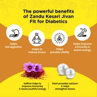 Zandu Kesari Jivan FFD â Sugar Free Ayurvedic Immunity Booster for Adults and Elders, Builds Energy, Strength and Stamina, Chyawanprash - 450g