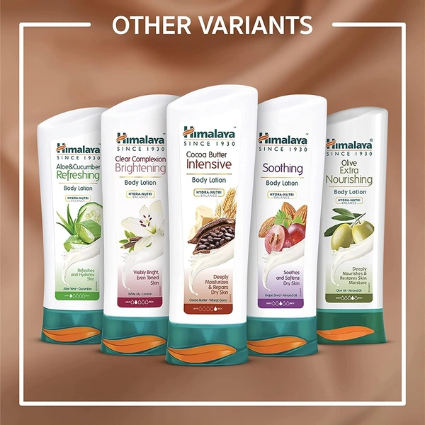 Himalaya Herbals Intensive Body Lotion, Cocoa Butter, 400ml - 400ml