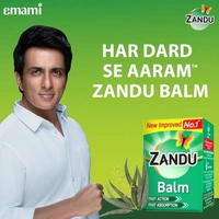 Zandu Balm | Effective relief from Headache, Body Pain, Sprain and Cold | No. 1 Ayurvedic Balm for Quick Pain Relief - 25ml