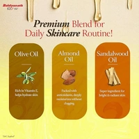 Baidyanath Moisturizing & Nourishing Body Oli Oil | Rich in Antioxidants & Vitamins for Deep Hydration, Skin Toning & Radiance | Reduces Fine Lines | 500 ml - 500 ml