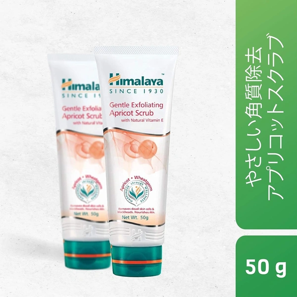 Himalaya Herbals Gentle Exfoliating Apricot Scrub, 100g - 100g
