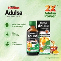 Dabur Honitus Adulsa Cough Syrup - 100ml - 100ml