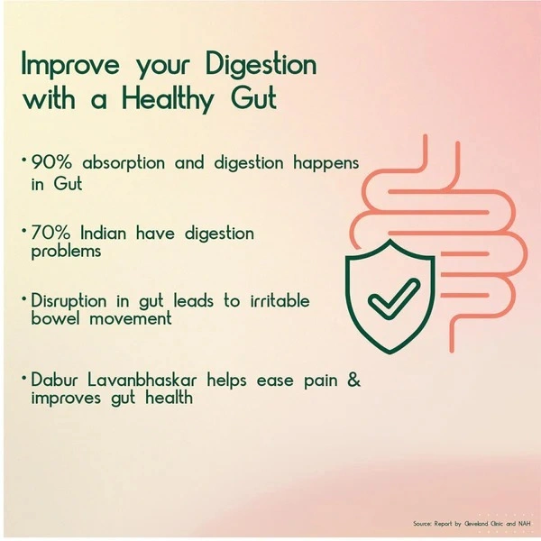 Dabur Lavanbhaskar Churna - 120g