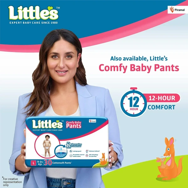 Little's Little's Soft Cleansing Baby Wipes | Contains Aloe Vera & Jojoba Oil -80 wipes - Pack of 6 x 80 Wipes, 80 Wipes