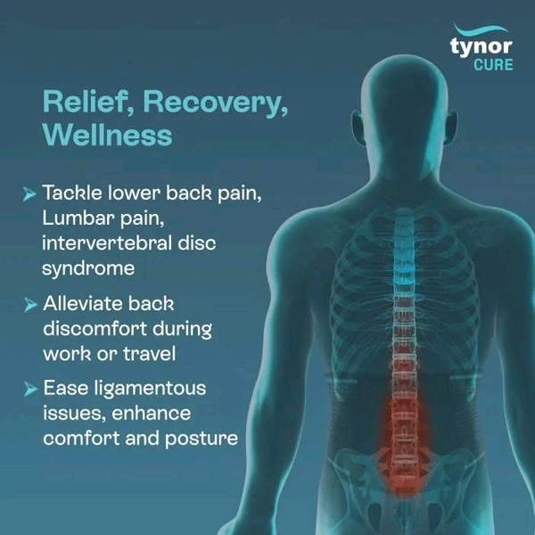 Tynor Lumbo Sacral Belt - Black, Small