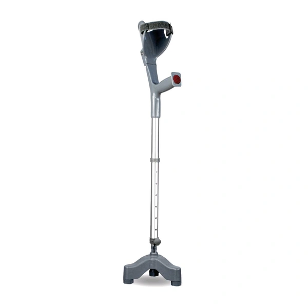 Astra Max Elbow Crutch Tripod Base With Height Adjustable & Movable Elbow Support, Light Weight
