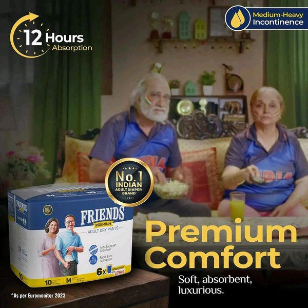 Friends Premium Adult Dry Pants - Large, 10