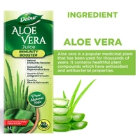 Dabur Aloe Vera Juice | For Immunity, Detoxification, Digestion, Skin & Hair - 1ltr.