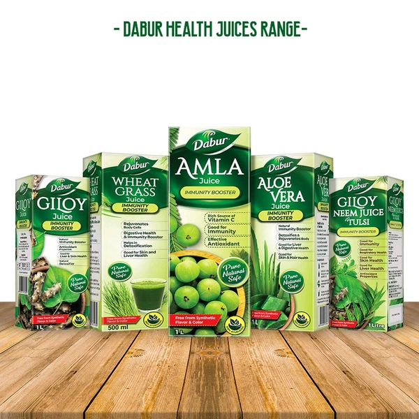 Dabur Giloy Juice - Ayurvedic Immunity Booster - 1L - 1Ltr.