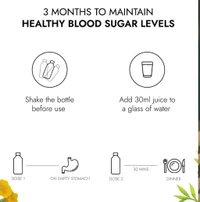 Kapiva Diafree Juice for Diabetes Care | Helps Maintain Healthy Blood Sugar Levels - 1 Ltr.