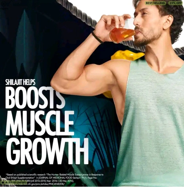 Kapiva Shilajit Gold Resin with Ashwagandha, Black Musli & Gokshura | For Stamina & Energy - 10 gm