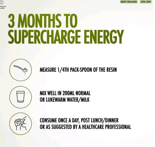 Kapiva Himalayan Shilajit | Ayurvedic Formula for Strength, Stamina & Power - 20 gm