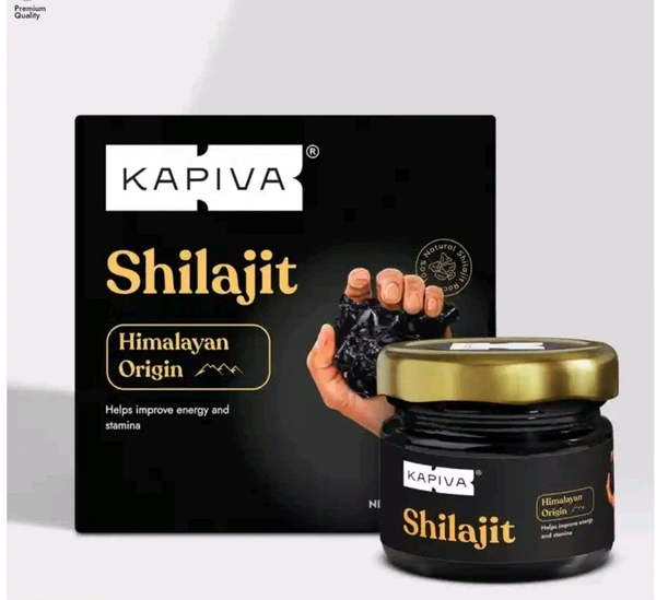 Kapiva Himalayan Shilajit | Ayurvedic Formula for Strength, Stamina & Power - 40 gm
