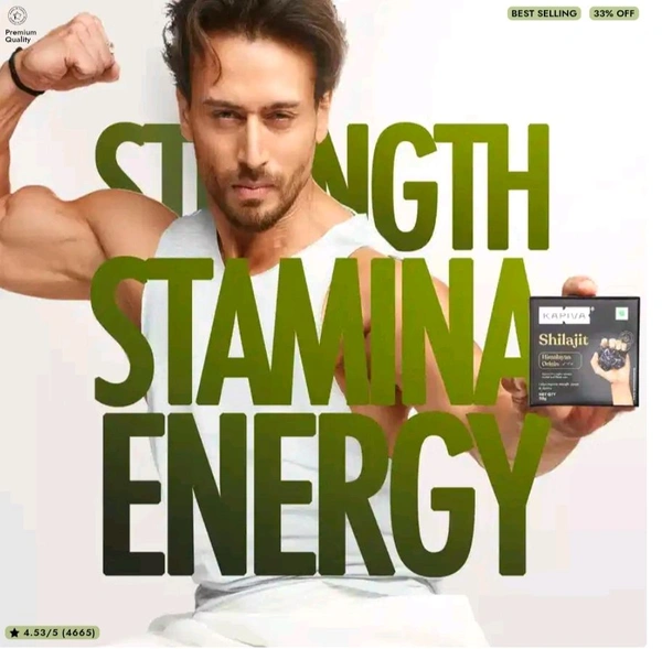 Kapiva Himalayan Shilajit | Ayurvedic Formula for Strength, Stamina & Power - 40 gm