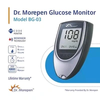 Dr Morepen Gluco One Bg 03 Blood Glucose Monitoring Sytem With 25 Test Strips
