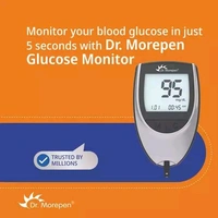 Dr Morepen Gluco One Bg 03 Blood Glucose Monitoring Sytem With 25 Test Strips