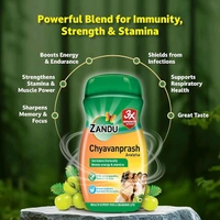 Zandu Chyawanprash Avaleha 910 g | Scientifically proven immunity booster | Boosts energy, stamina and memory | Powerful Ingredients to protect from common infections and illness | Great Taste - 900gm