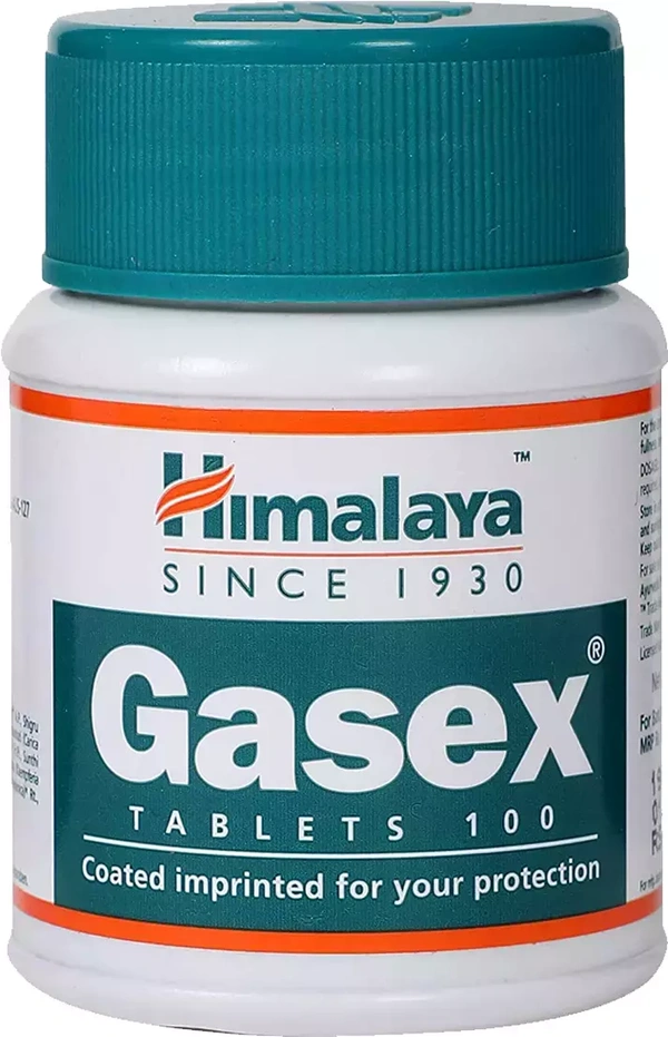 Himalya Himalaya Gasex | Tablets | 100 No'S - 100 No'S