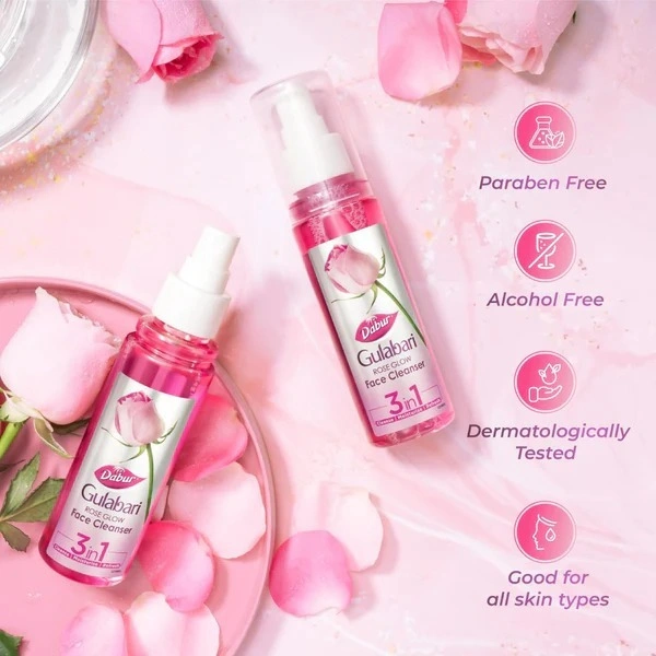 Dabur Gulabari Rose Glow Cleanser - 100ml