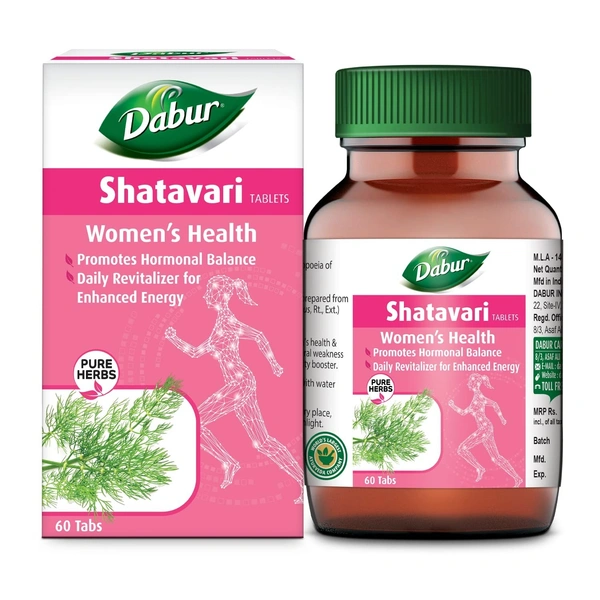 Dabur Shatavari Tablets - 60 Tabs - 60 Tabs