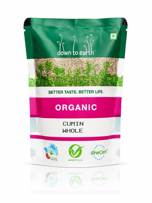 Down To Earth Organic Cumin Whole 250g