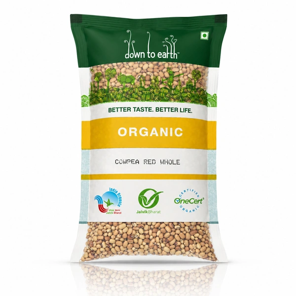 Down To Earth Organic Cowpea Red Whole 500 g