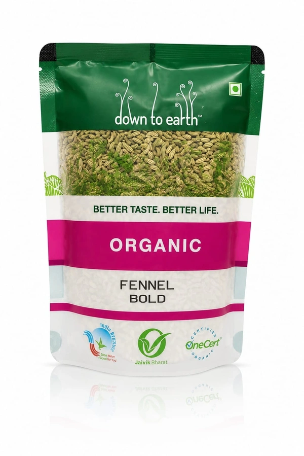 Down To Earth Organic Fennel Bold 250 g