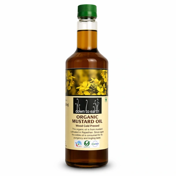 Down To Earth Organic Mustard Oil 1 L